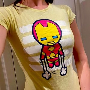 4 for $25! Marvel Iron Man Cartoon T-shirt